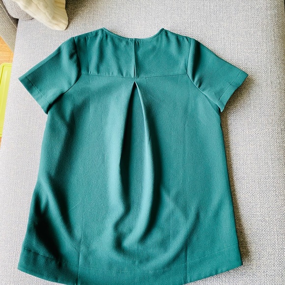 MADEWELL Green A-Line Top - Picture 5 of 7
